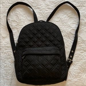 Quilted mini backpack